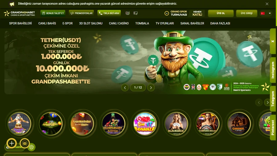 Grandpashabet Sweet Bonanza casino ekranı