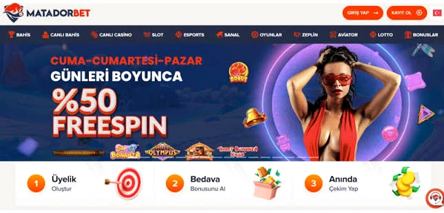 Matadorbet Sweet Bonanza casino ekranı