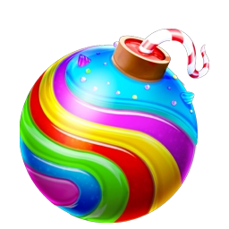 Sweet Bonanza sol dekoratif element